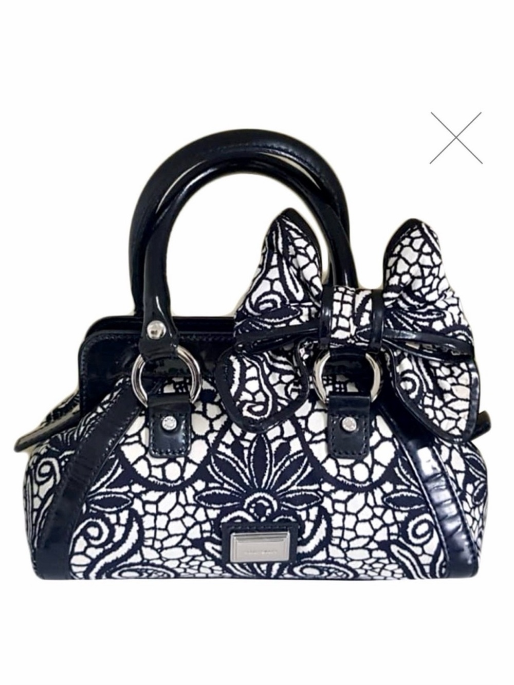 Karen Millen evening mini purse bag with bow